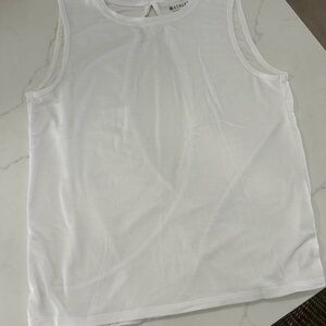 Athleta White Sleeveless Top
